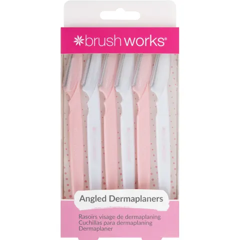 Brushworks Angled Dermaplaners rasoio per il viso – immagine 1