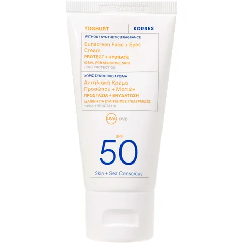 Korres Yoghurt Face + Eyes Sunscreen SPF 50 50 ml – zdjęcie 1