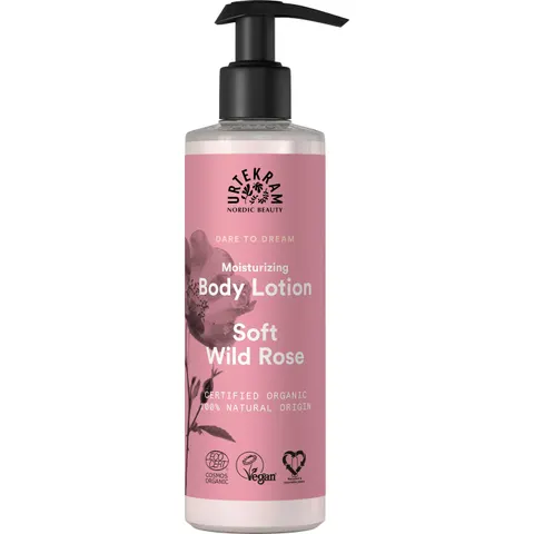 Urtekram Soft Wild Rose Moisturizing Bodylotion – 245 – Bild 1
