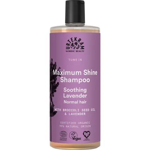 Urtekram Soothing Lavender Maximum Shine Shampoo 500 ml – image 1