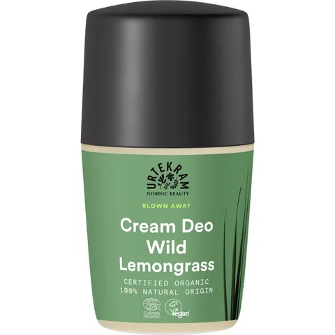 Urtekram Wild Lemongrass Deodorant Roll On 50 ml – image 1