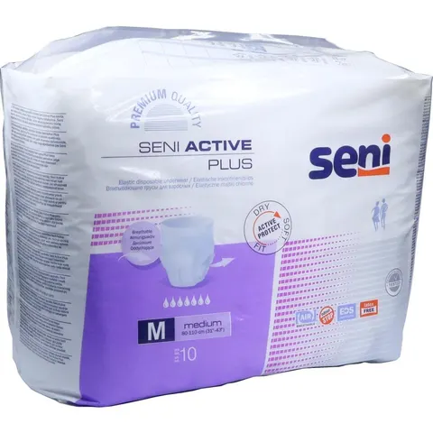 Seni Active Inkontinenzpants plus M 10 St Windeln – Bild 1