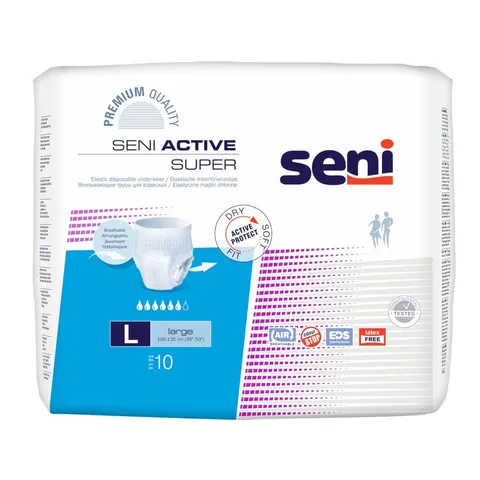 Seni Active Inkontinenzpants super L 10 St – Bild 1