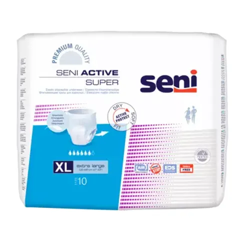 Seni Active Super Inkontinenzslip Einmal Xl – Bild 1