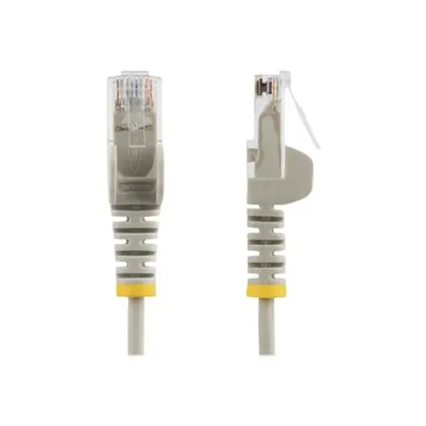 StarTech 0,5 meter CAT6 Gigabit Netwerkkabel Slim grijs – afbeelding 1