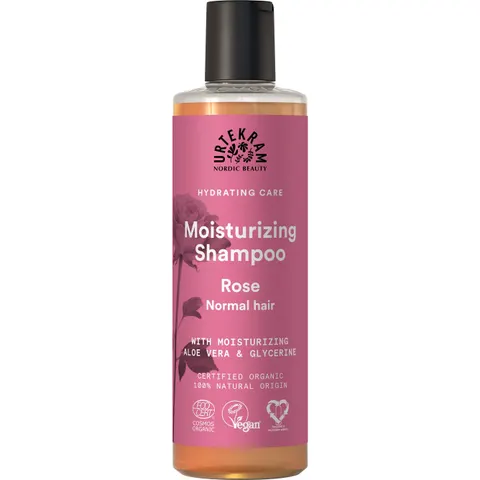 URTEKRAM Champu Rosas Cabello Normal 250 ml – imagen 1