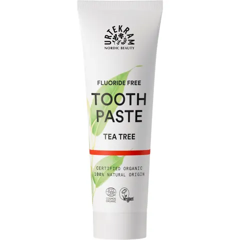 Urtekram Tea Tree Fluoridevrije Tandpasta – afbeelding 1