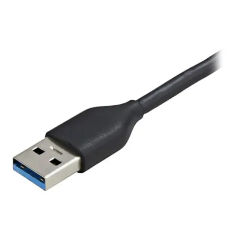 STARTECH.COM ST HB30AM4AB - Concentrador de 4 puertos USB 3.0, 4 USB-a SuperSpeed – imagen 1