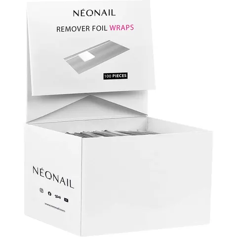 NEONAIL Nail Wrap Foil 100 szt. – zdjęcie 1
