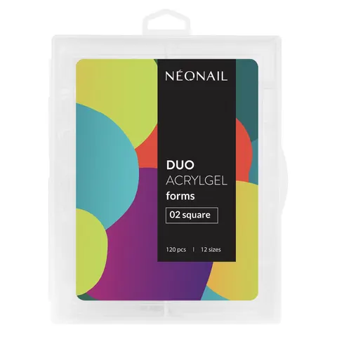 NEONAIL Duo AcrylGel forms – 120 szt. – 10063 – zdjęcie 1