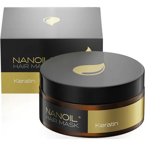 Nanoil Keratin Haarmasker, 300 ml – afbeelding 1