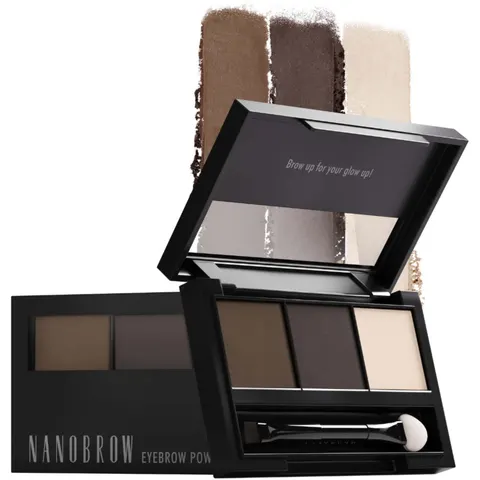 Nanobrow - Eyebrow Powder Kit Dark - 4gr – afbeelding 1