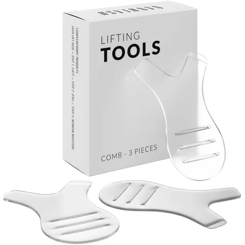 Nanolash Lifting Combs eyelash comb 3 pc – image 1