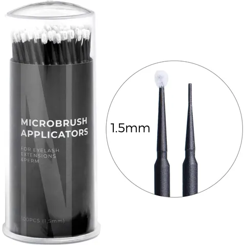 Nanolash Microbrush brosse cils 1,5 mm 100 pcs – image 1