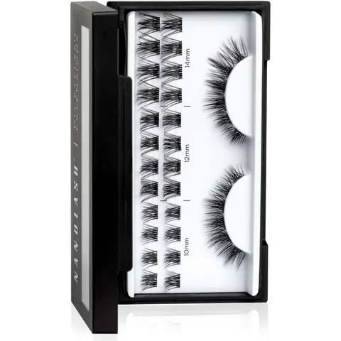 Nanolash DIY Eyelash Extensions knott-free individual cluster lashes Harmony 36 pc – image 1
