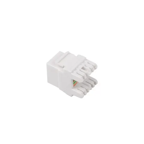 Moduł Keystone Lanberg gniazdo RJ45 -> Lsa Utp kat.6A 180° – zdjęcie 1