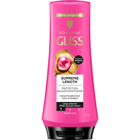 Schwarzkopf Gliss Protection Conditioner Supreme Length 200 ml – Bild 1