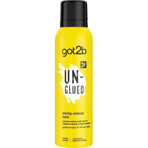 Got2b Unglued Styling Remover Foam 150 ml – afbeelding 1