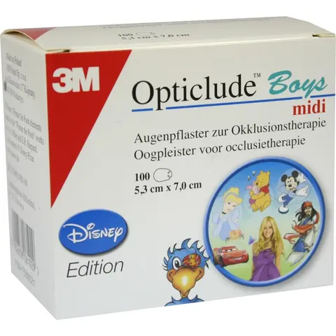Opticlude Disney boys midi 2538Mdpb-100 St Pflaster – Bild 1