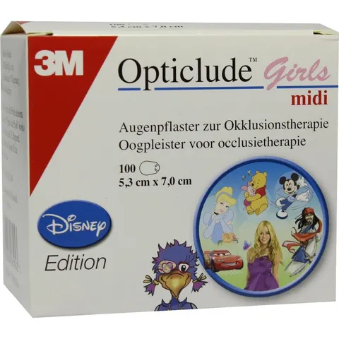 Opticlude Disney girls midi 2538Mdpg-100 St Pflaster – Bild 1