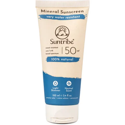 Suntribe Active Natural Mineral Sunscreen SPF 50 100 ml – zdjęcie 1