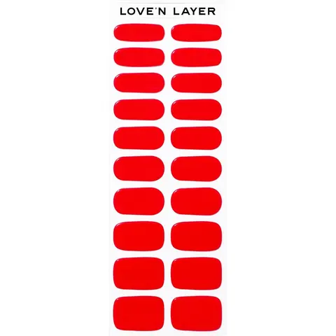 Love'n Layer Solid Layers Lady Red – Röd – Bild 1