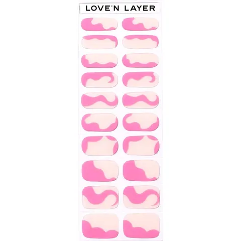 Love'n Layer Abstraction Layers Poppy Pink – Rosa – Bild 1