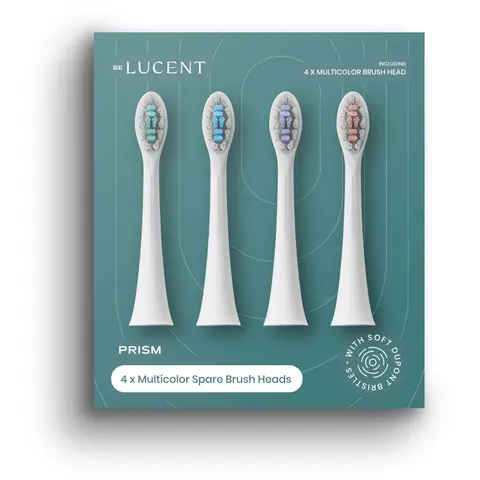 Be Lucent Prism Toothbrush Heads – Bild 1