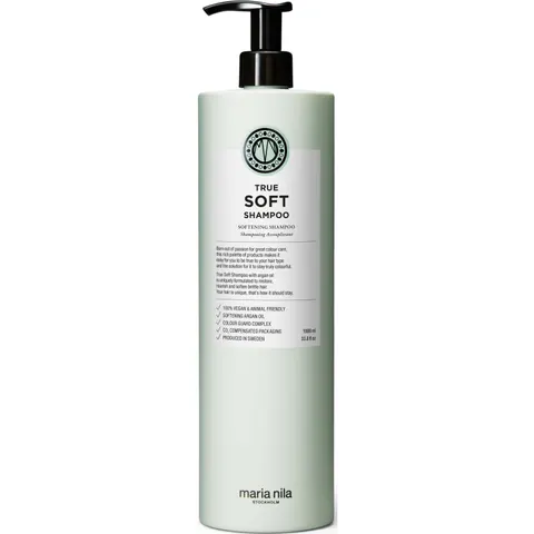Maria Nila - True Soft Shampoo - 1000ml – afbeelding 1