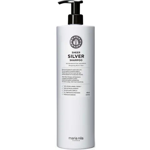 Maria Nila Sheer Silver champú 1000 ml – imagen 1