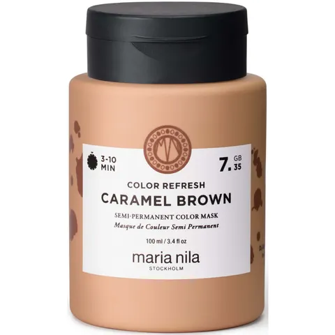 Maria Nila Colour Refresh 7.35-Caramel Brown – image 1