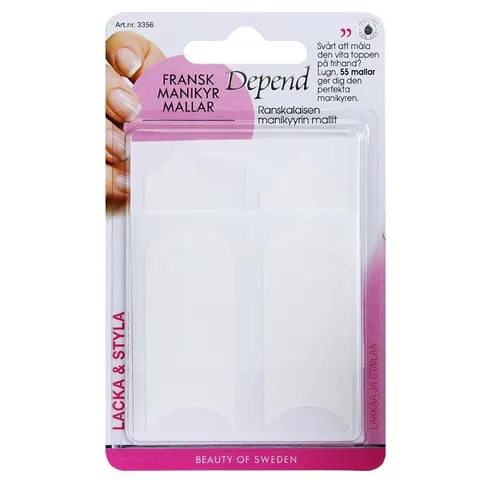 Depend French Manicure Templates – Bild 1