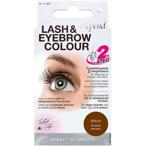 Depend Cosmetic - Perfect Eye Lash & Eyebrow Colour Brown – immagine 1