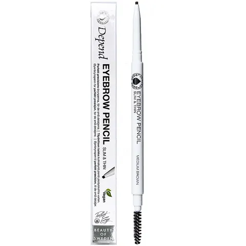 Depend Cosmetic - Perfect Eye Eyebrow Pencil Slim & Thin Medium Brown – immagine 1