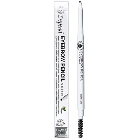 Depend Perfect Eye Eyebrow Pencil Slim & Thin Graphite – Grå – Bild 1