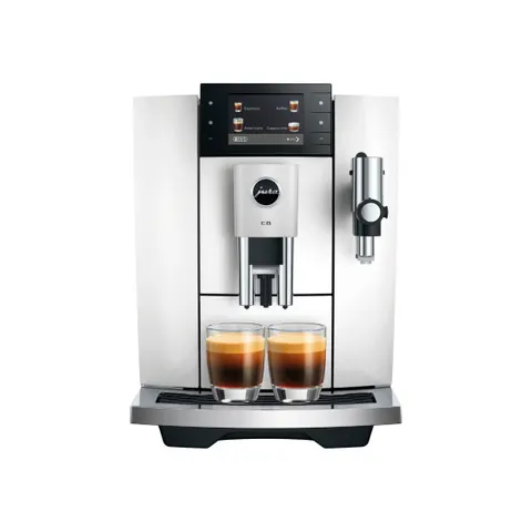 Machine À Café Auto - E8 Diamond White (ed) - Jura - MaxiCoffee – image 1