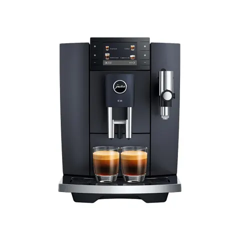 Ⓜ️🔵🔵🔵 JURA E8 Cosmic Black - Macchina da caffè espresso COMPLETAMENTE AUTOMATICA (dai – immagine 1