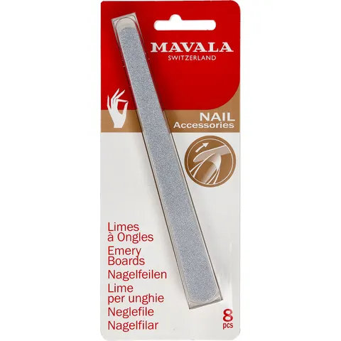 Mavala Nail File 8 Pieces Assorted Color – image 1
