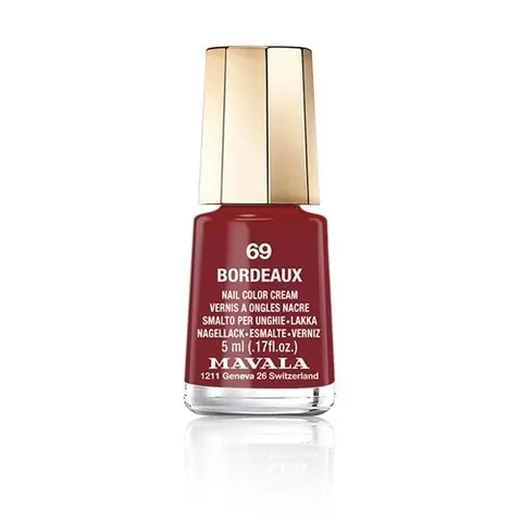 Mavala Nail Polish 69 Bordeaux 5ml – image 1