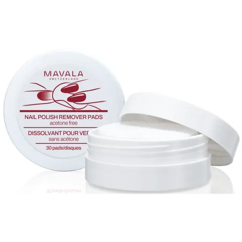 Mavala Nail Polish Remover Pads 30 st. – afbeelding 1