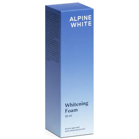 Alpine White Whitening Foam Zahnpasta – Bild 1