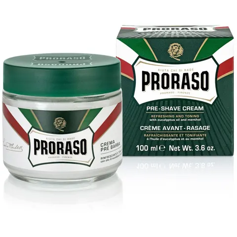 Proraso Green Pre-shaving cream - 100ml – afbeelding 1