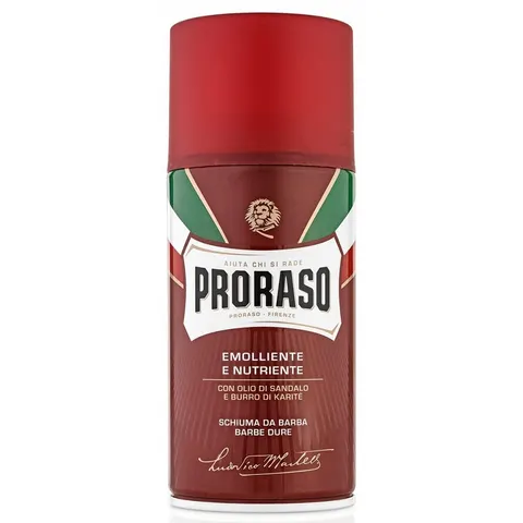 Proraso Red Shaving Cream Mousse 300ml – afbeelding 1