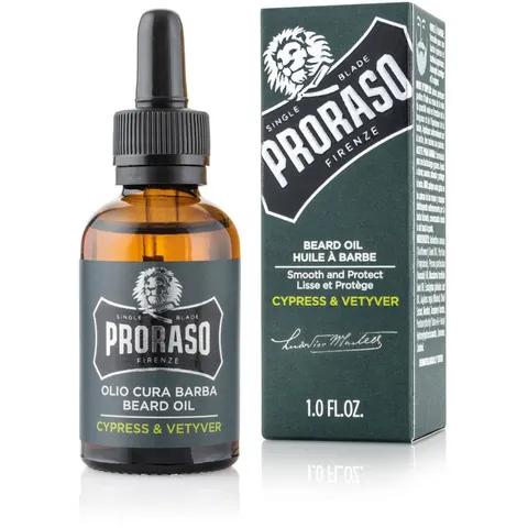 Proraso Beard Oil Cypress & Vetyver 30ml – image 1