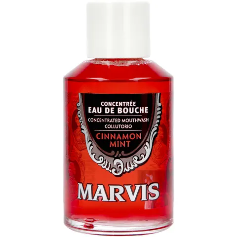 Marvis Concentree Eau de Bouche Mouthwash Cinnamon Mint 120ml – image 1