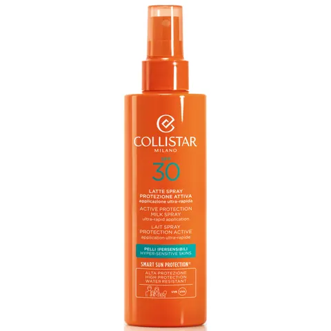 Collistar Active Protection Milk Spray Ultra-Rapid Application SPF 30 – 200 – Bild 1
