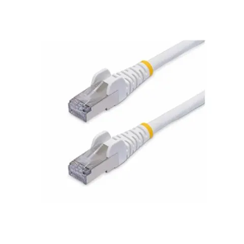 StarTech.com Cable de Red Ethernet CAT8 Blanco de 12m - Snagless - sin Pestillo - 25G/40G - 2000MHz – imagen 1