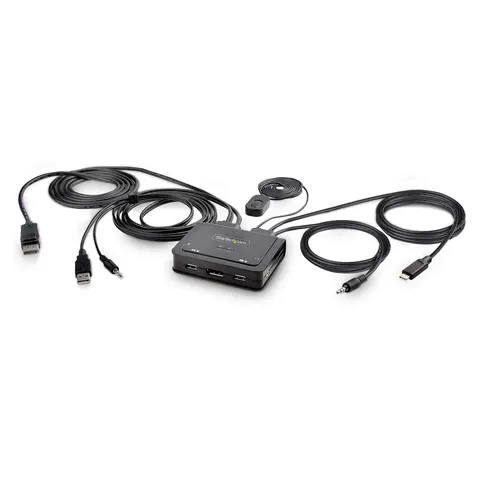 KVM-Schakelaar Startech C2-D46-UAC-CBL-KVM 1,8 m – afbeelding 1