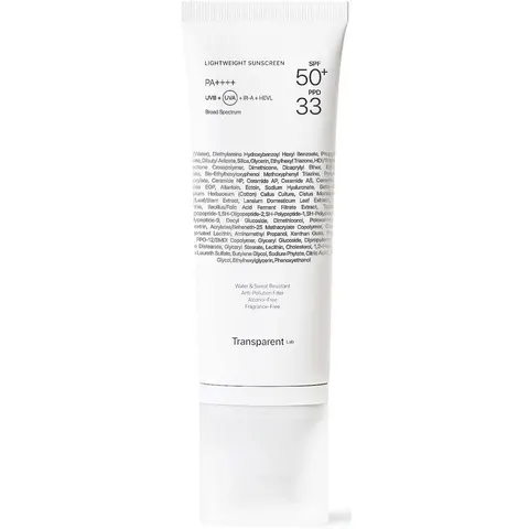 100ml Transparent Lab Lightweight Sunscreen SPF50+ – Bild 1