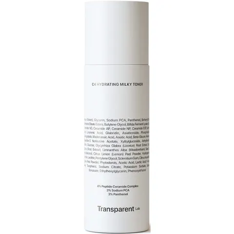 Transparent Lab C4 Hydrating Milky Toner – image 1